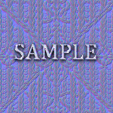 [ Intricately Knit Seamless 01 ] Normal Map