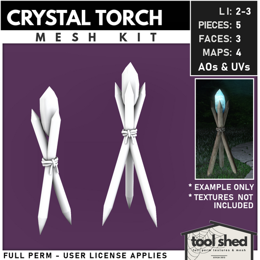 Tool Shed - Crystal Torch Mesh Kit 