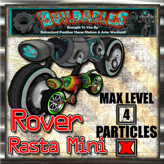 Rover Mini Rasta (Crate) - Buildables Breedable Robot