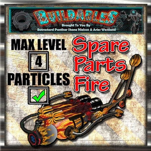 SpareParts Fire (Crate) - Buildables Breedable Robot