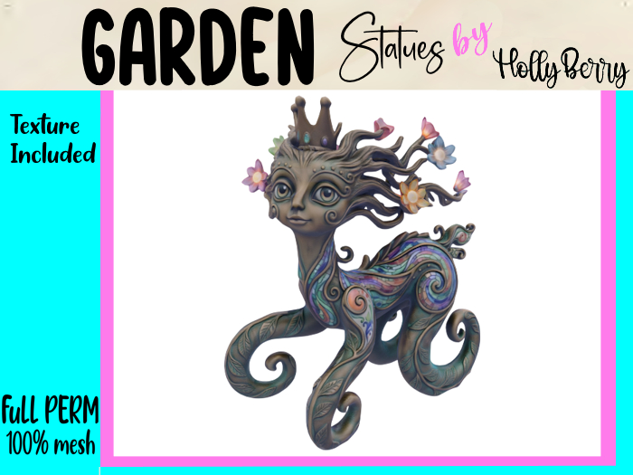 HB: Whimsy Hybrid Creature Statue FuLL PERM