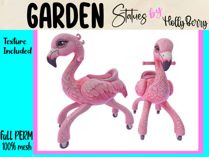 HB: Child's Flamingo Ride On FuLL PERM