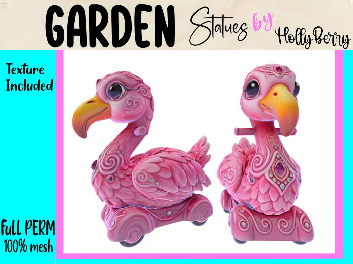 HB: Child's Flamingo Ride On FuLL PERM