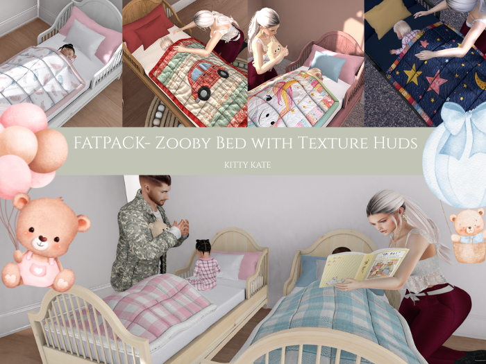 {KK} Zooby Bed - FATPACK