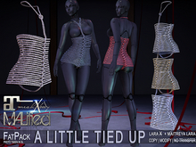 LaraX Lara FATPACK MALified - 6x A Little Tied Up - COPY/MOD