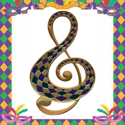 Mardi Gras Treble Note