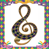Mardi Gras Treble Note