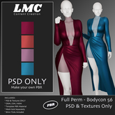 LMC PSD - Bodycon 56 - PBR & TGA & PSD & BLINN Tesxtures ONLY !!!