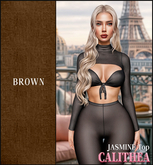 CALITHEA . Jasmine . Top . Brown
