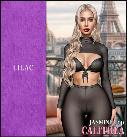 CALITHEA . Jasmine . Top . Lilac