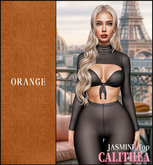 CALITHEA . Jasmine . Top . Orange