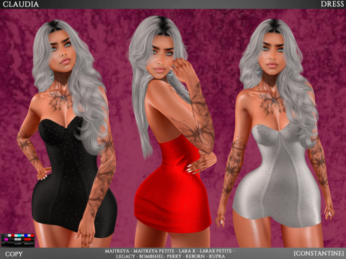 [CONSTANTINE] CLAUDIA DRESS DEMO