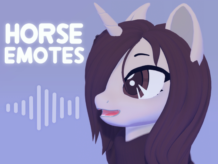 Horse Emotes Pack