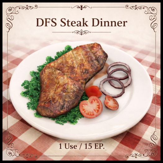 DFS Steak Dinner - ACTUAL ITEM