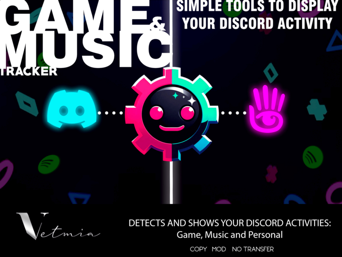 Discord Activity: Game & Music Tracker