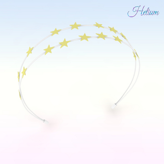 Yellow Stars Headband