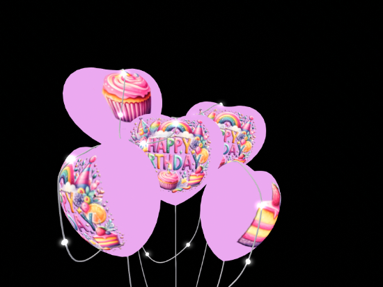Balloons Happy Birthday 