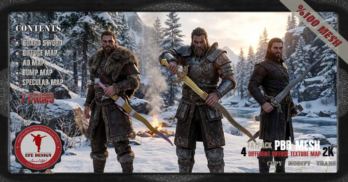 (Efe Design) Guard Sword Fatpack Full perm
