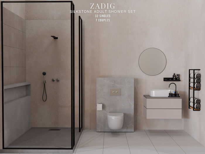 ZADIG : Silkstone : Shower Set (PG)