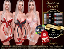PROMOTION !!! InStyle CORSET ***Aurora*** HUD color
