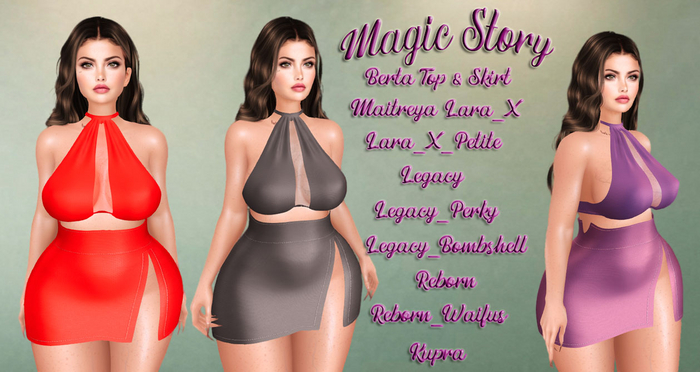 Magic Story -Berta - Top & Skirt