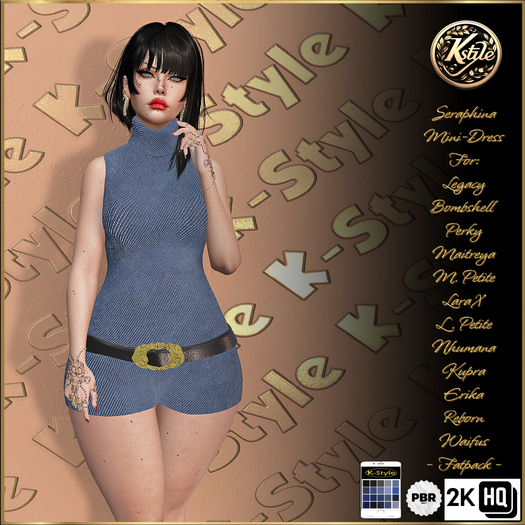 [K-Style] SERAPHINA MINI-DRESS - FATPACK