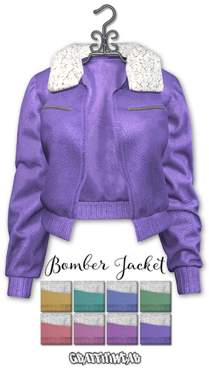 Graffitiwear Pastel Bomber Jacket