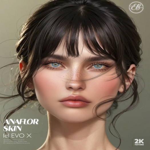 E.BEAUTY - ANAFLOR  SKIN VELOUR - SIENNA [LELUTKA EvOX]