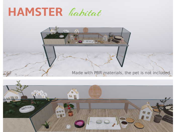 Hamster habitat