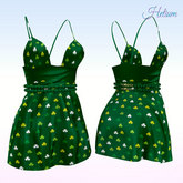 Green St Patricks Pearl Dress LaraX
