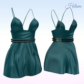 Turqoise Double Pearl Dress LaraX