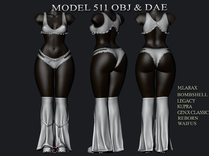 !GUTTO! MODEL  511  DAE & OBJ