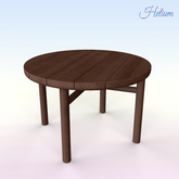 Brown Top Balcony Table