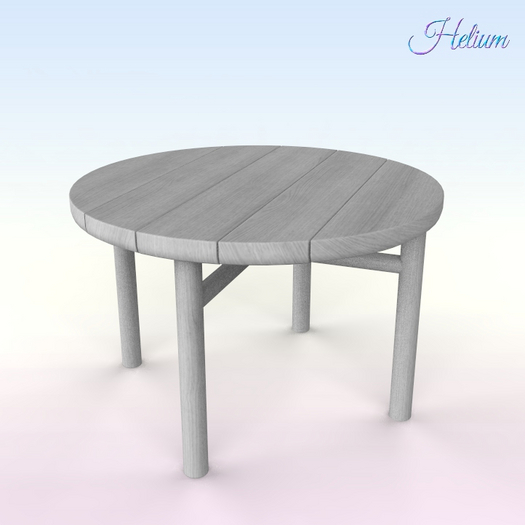 Grey Top Balcony Table