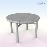 Grey Top Balcony Table