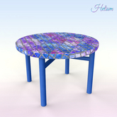 Grid Top Balcony Table