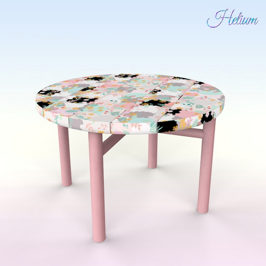 Paint Top Balcony Table