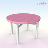 Pink Top Balcony Table