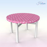 Polka Top Balcony Table