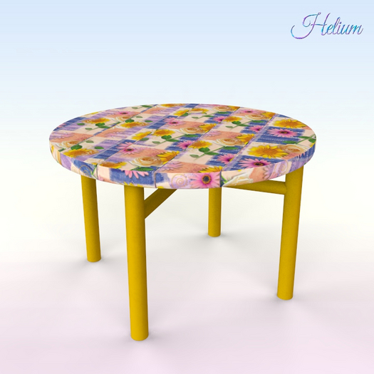 Sunflower Top Balcony Table