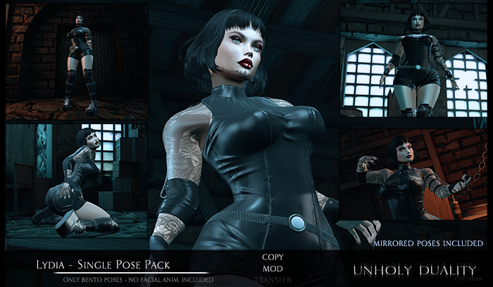 [UD] Lydia - Single Pose Pack (Add me...)