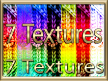 [ Intricately Knit Seamless 05 ] 7 Textures