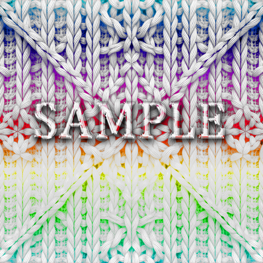[ Intricately Knit Seamless 06 ] F