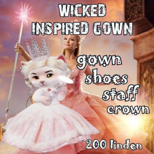 200 KYEMENG GLINDA GOWN SET