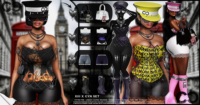 ::CYN x CITY:: XIII x CYN Studded Shades FP