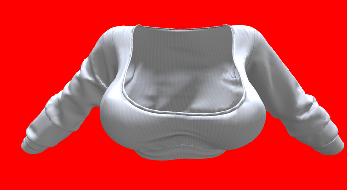 ! ! NB - Sweater Crop Top