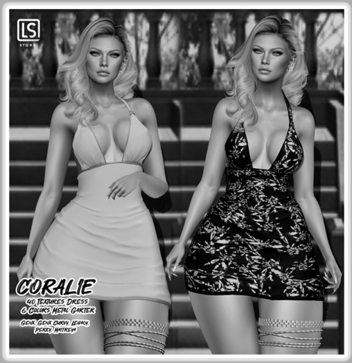 [LS] CORALIE DRESS DEMO