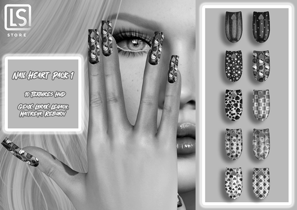 [LS] NAIL HEART PACK 1 DEMO