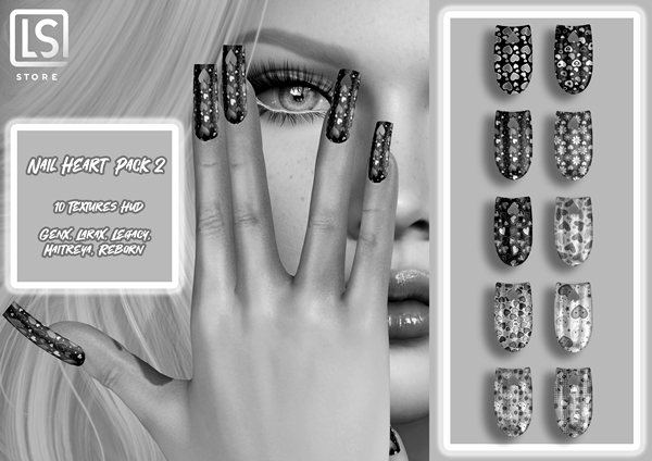 [LS] NAIL HEART PACK 2 DEMO