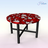 Valentines Day Balcony Table